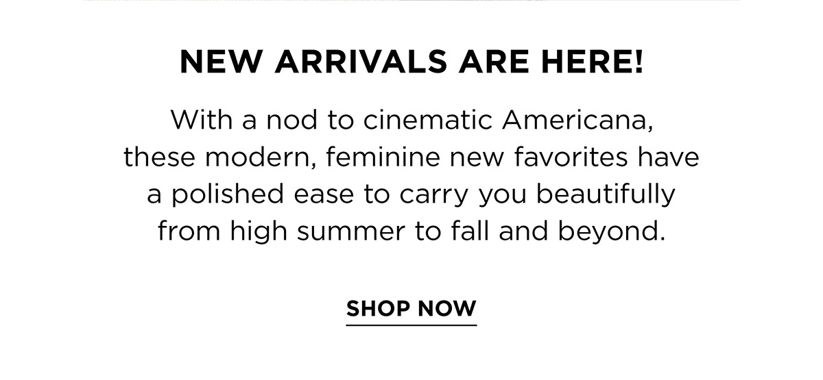 Shop New Arrivals