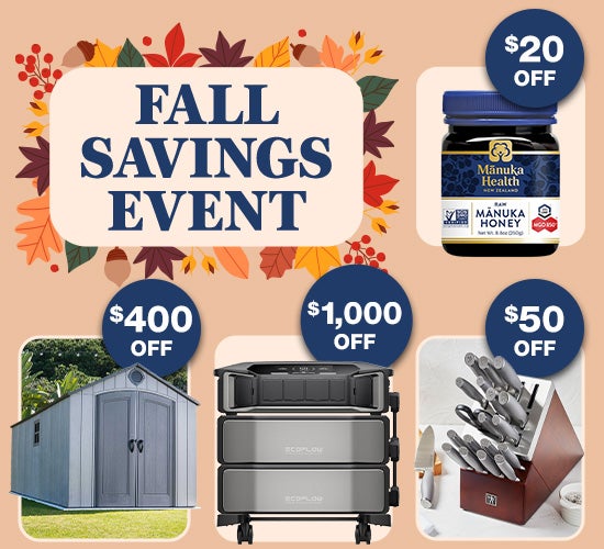 Shop Fall Savings Event
