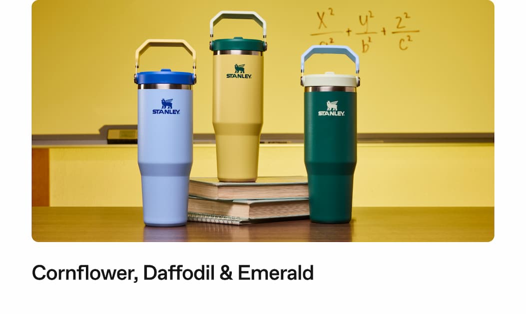 Cornflower, Daffodil, Emerald
