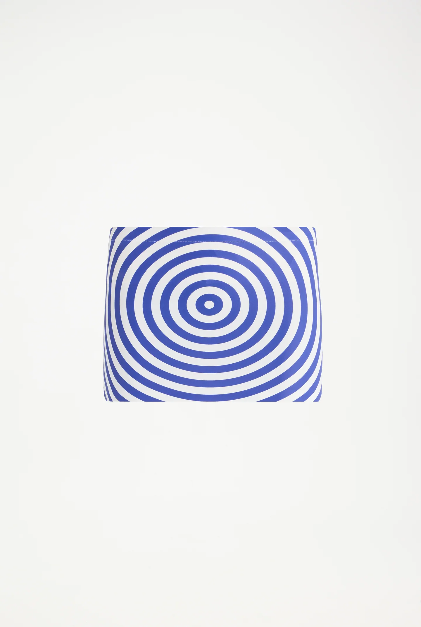 The Blue Target Mini Skirt