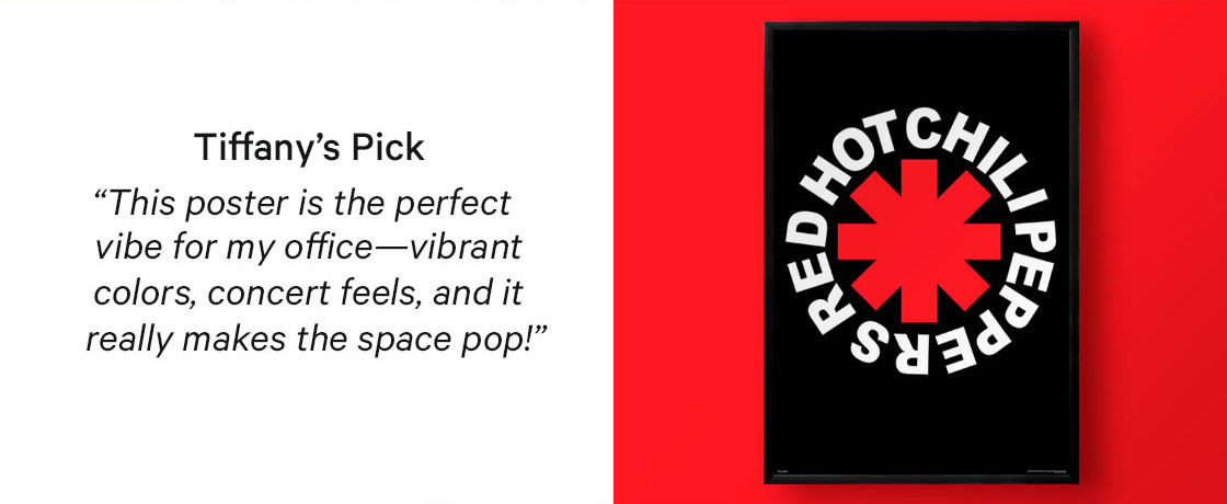 Tiffany's Pick - Red Hot Chili Peppers - Logo
