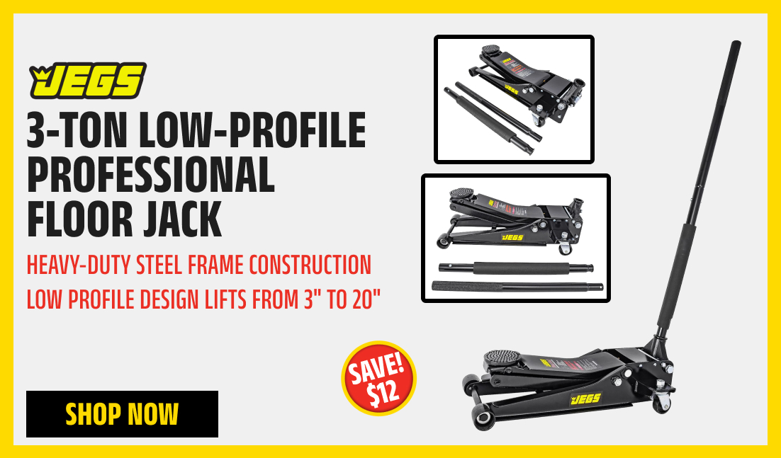 3-Ton Low-Profile Professional Floor Jack