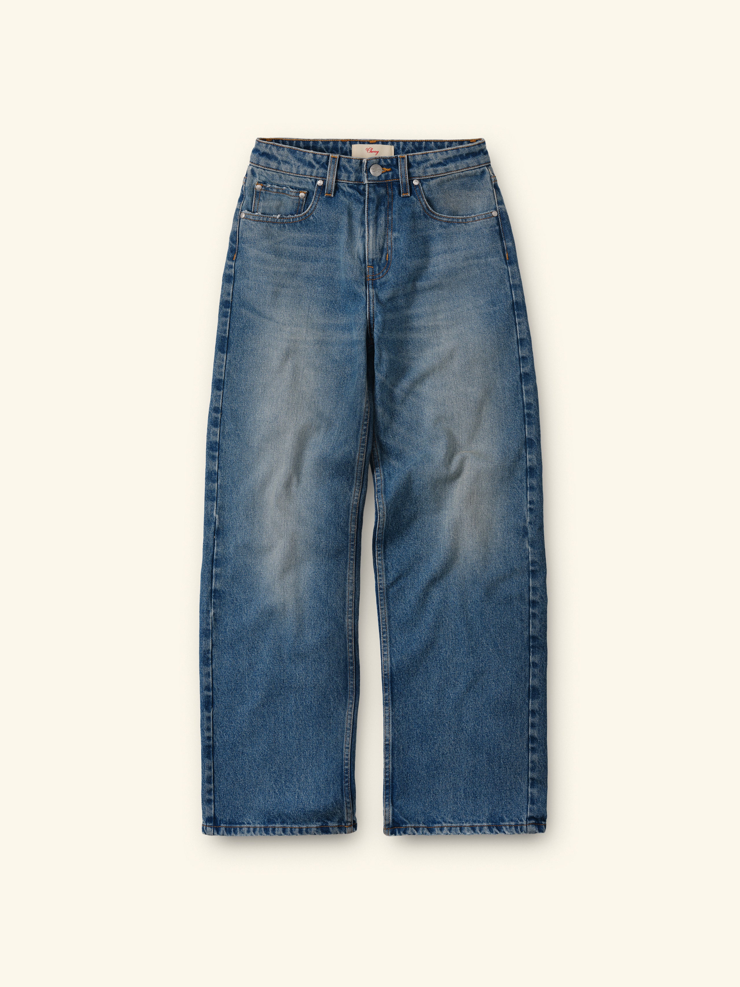 Image of Women's Wide Leg Denim (Medium Wash)