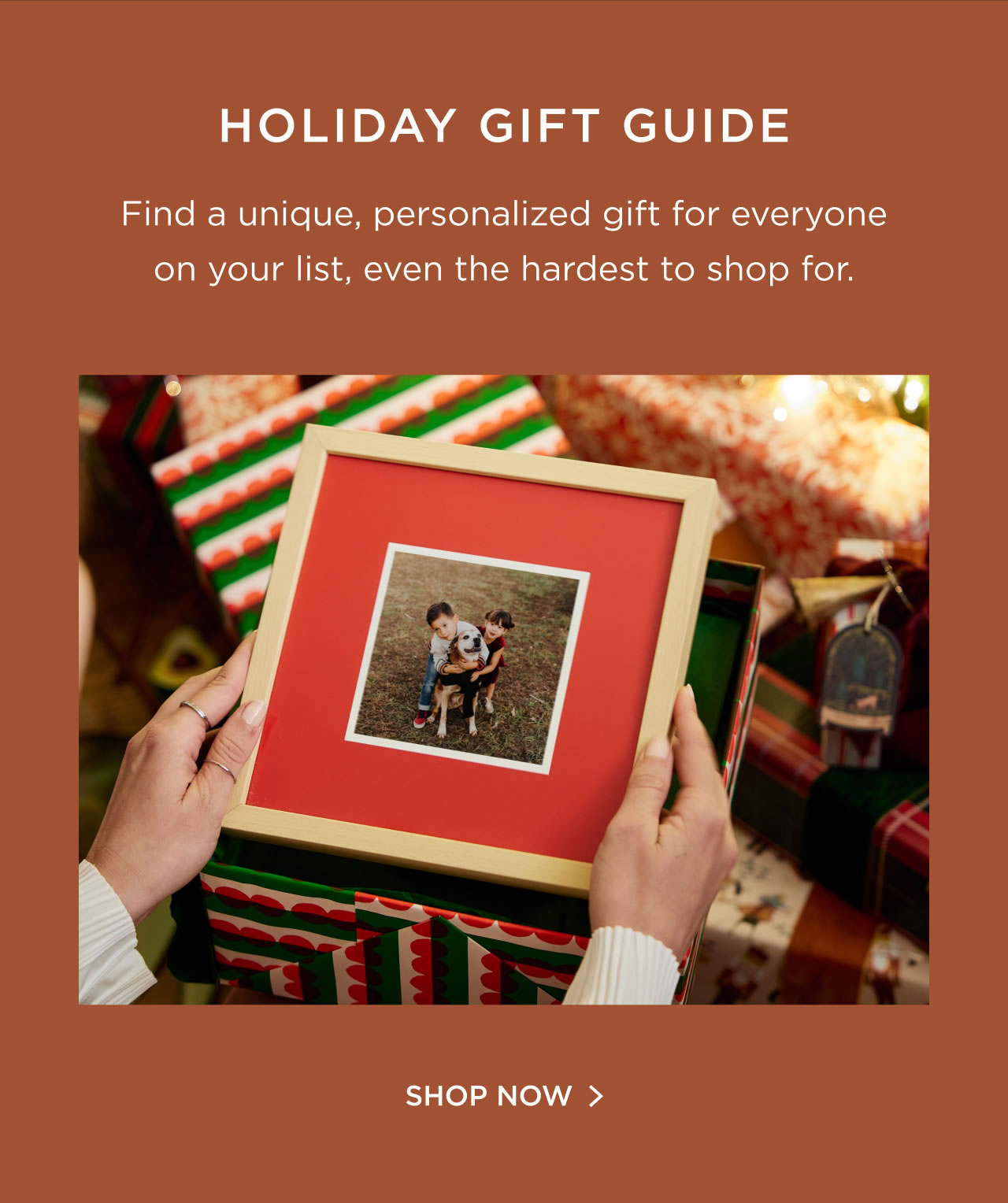 Minted Holiday Card