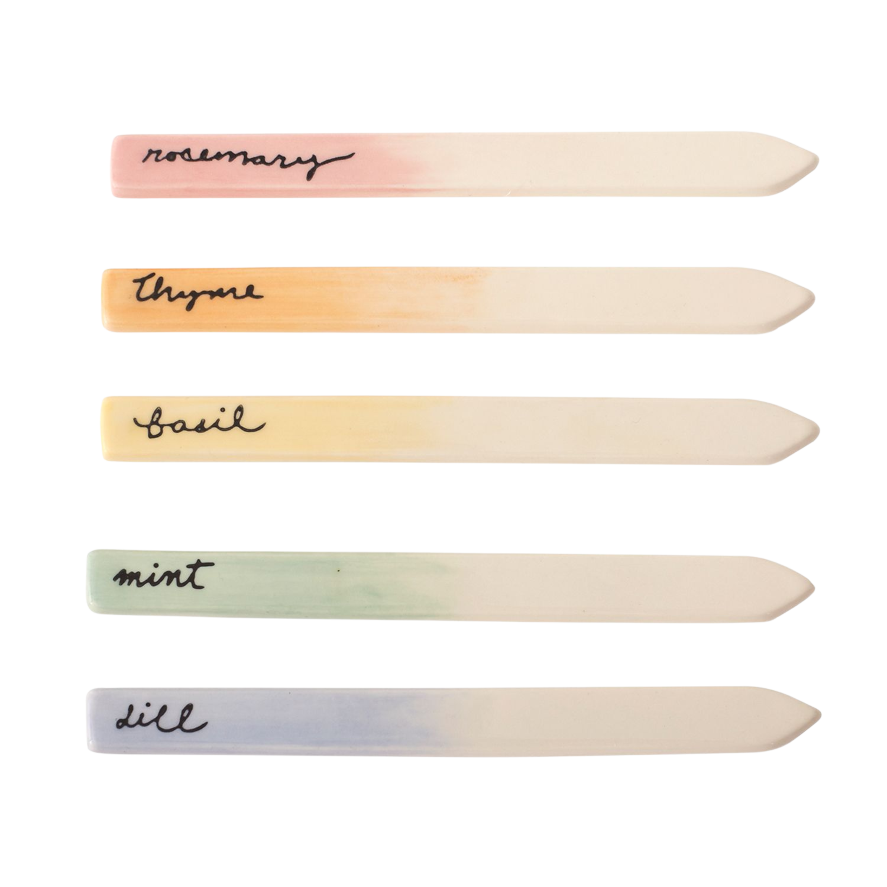 Image of Watercolor Herb Markers