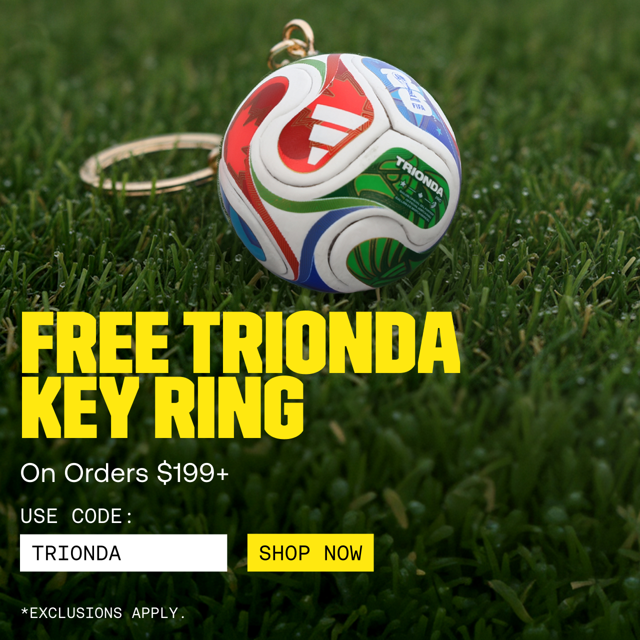 FREE Trionda Key Ring on orders $199+