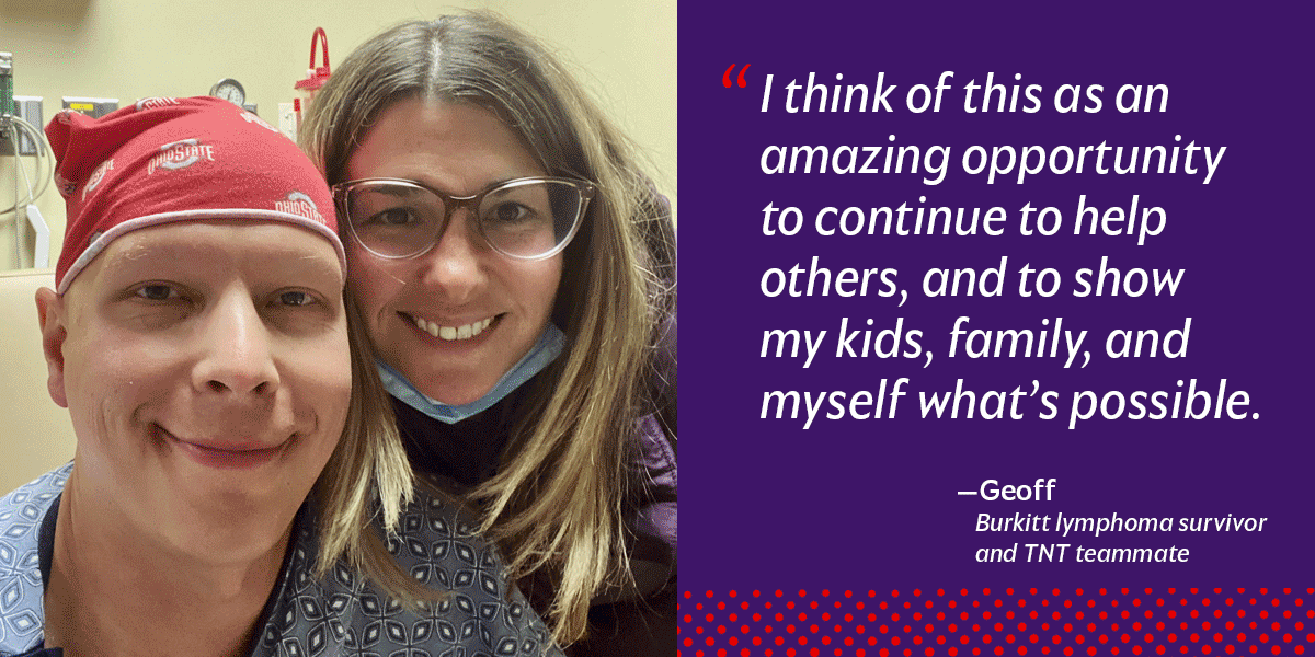 "I think of this as an amazing opportunity to continue to help others, and to show my kids, family, and myself what's possible"