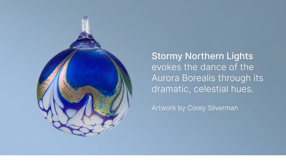 stormy northern lights