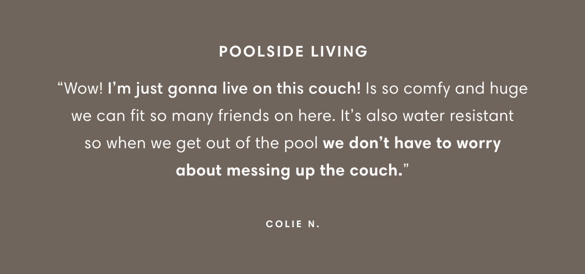 Poolside Living