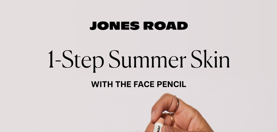1-step summer skin with The Face Pencil