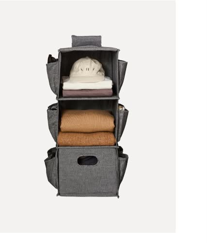 Three-tier sweater organizer