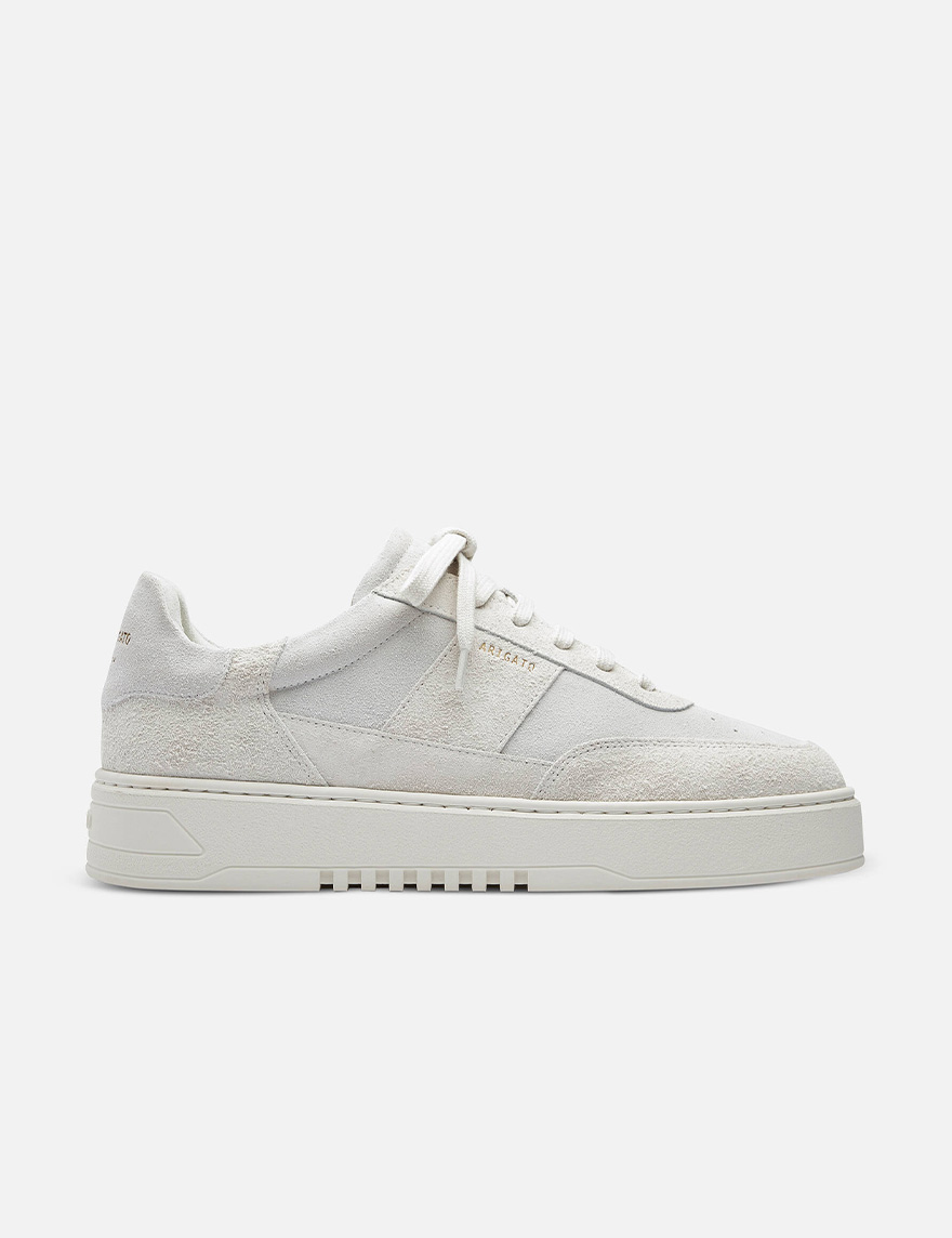 Orbit Vintage Sneaker in Light Grey/Off White