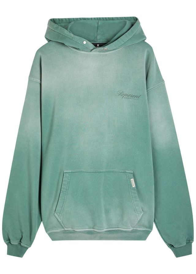REPRESENT Owners' Club hooded cotton sweatshirt