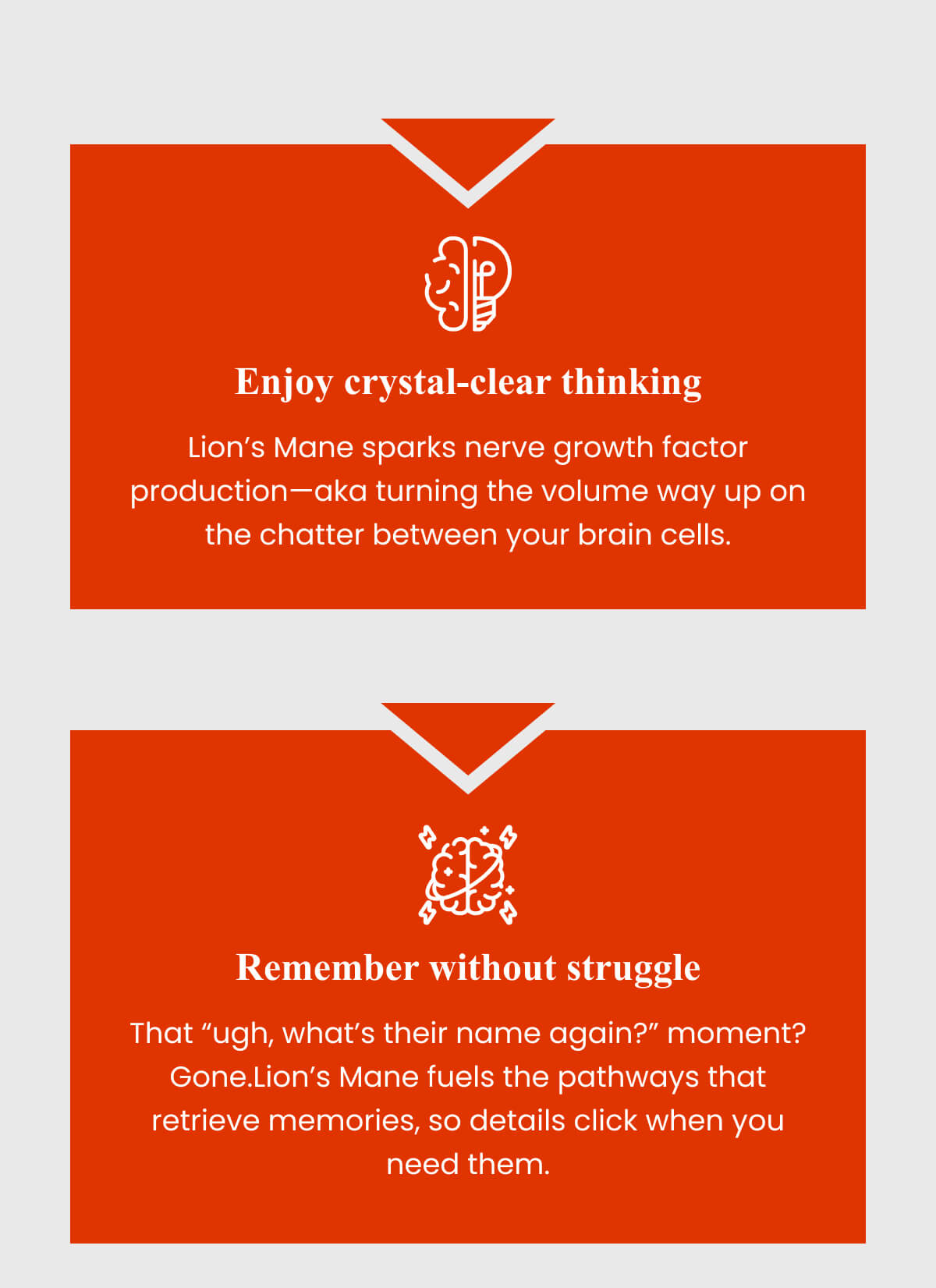Enjoy crystal-clear thinking | Remember without struggle
