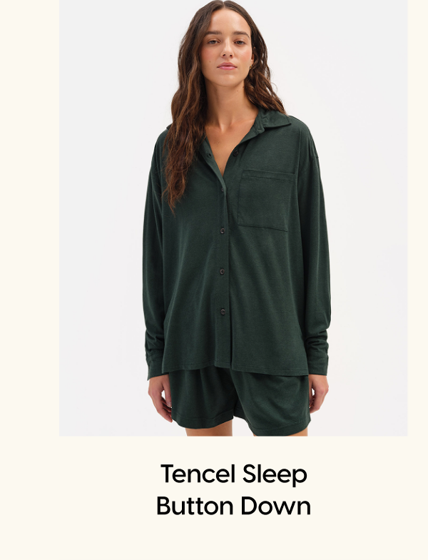 Tencel Sleep Button Down