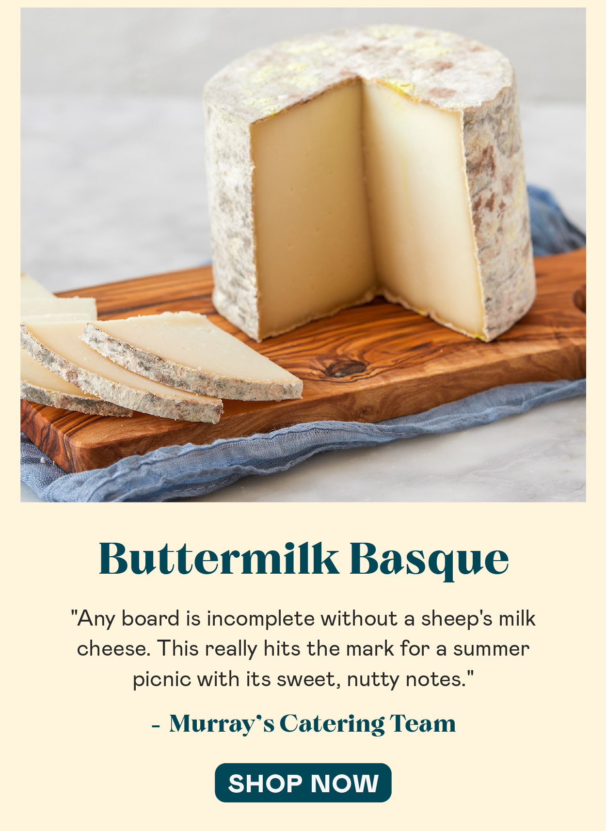 Buttermilk Basque