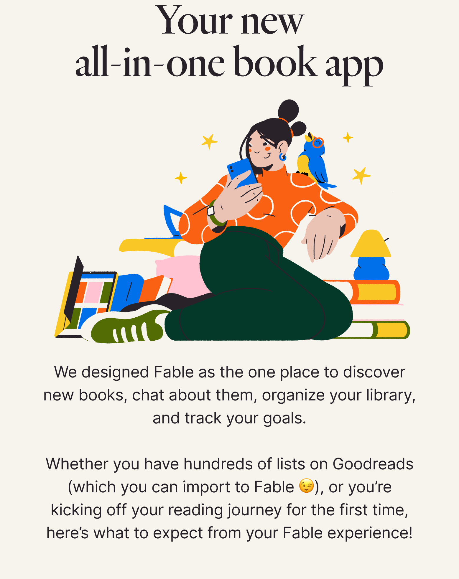 Your new all-in-one book app
