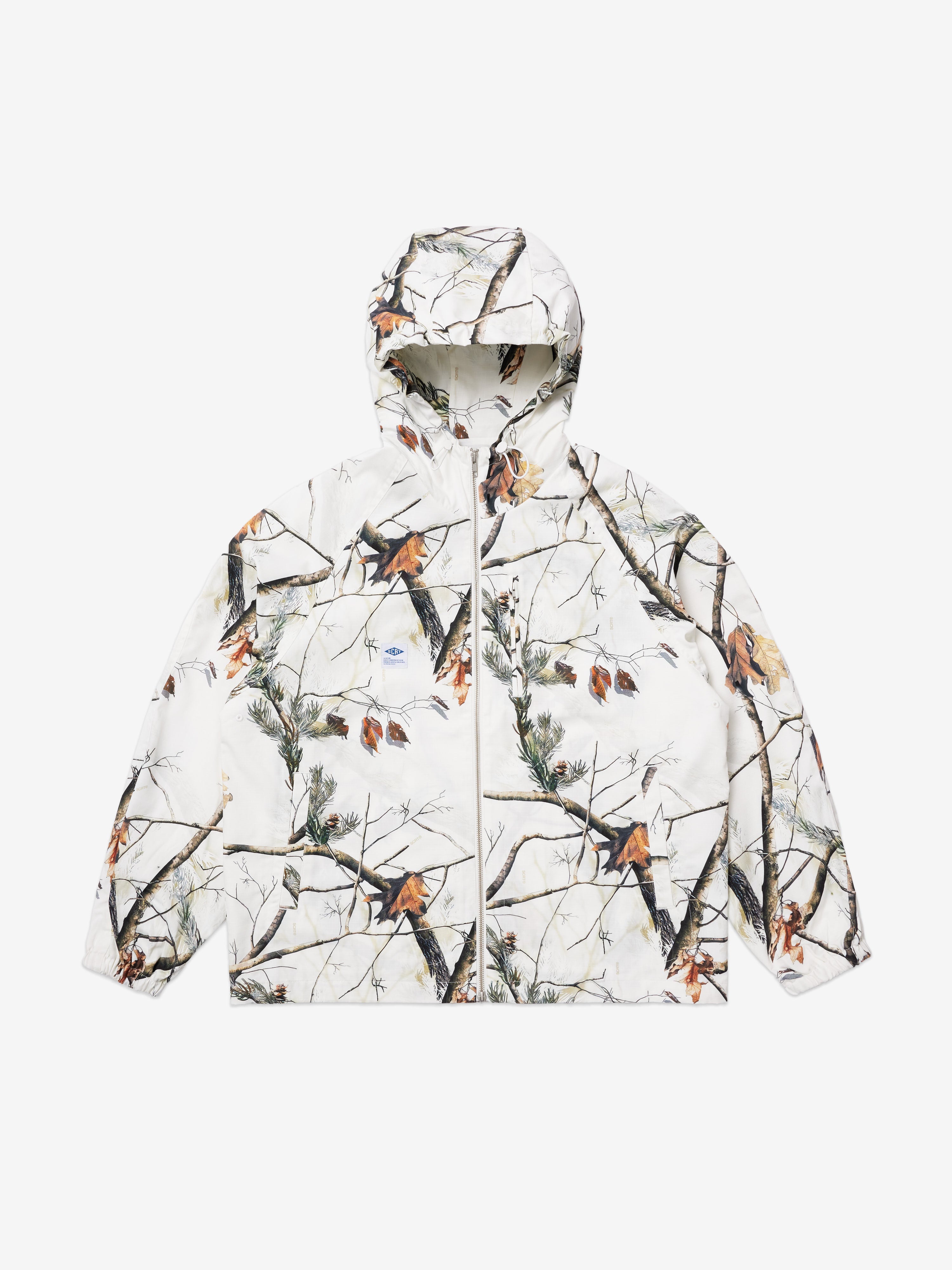 Image of Tree Camo Anorak - Snow