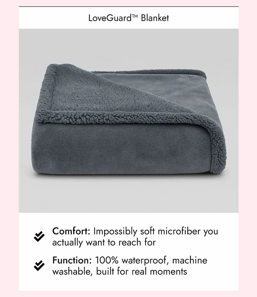 LoveGuard™   -   Waterproof   Couples   Blanket