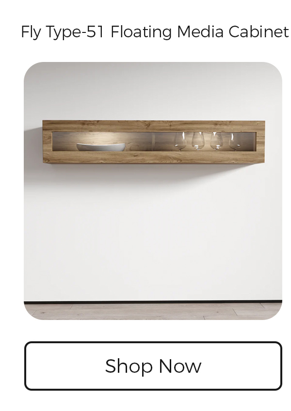 Fly Type-51 Floating Media Cabinet