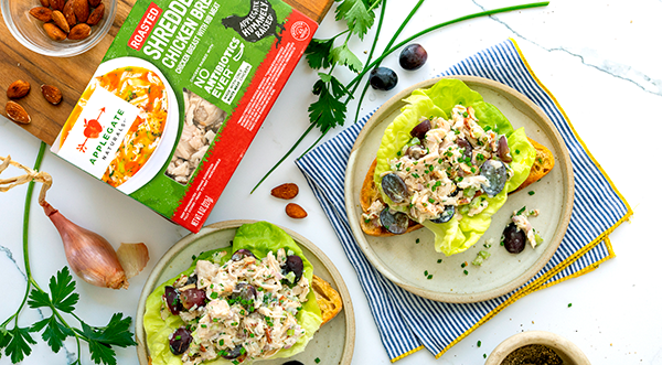 APPLEGATE NATURALS® Roasted Shredded Chicken Breast: Chicken Salad