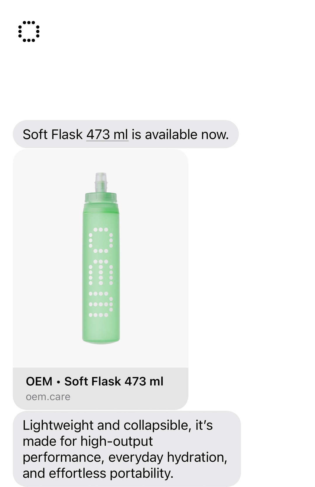 OEM Soft Flask 473 ml