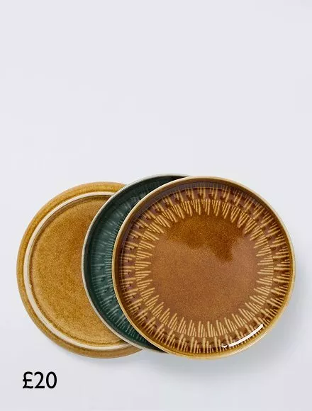 Small Stoneware Plates, £20