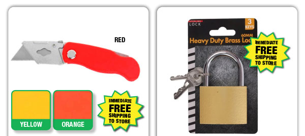 Folding Utility Knife - ONLY $1.99 After Rebate*!