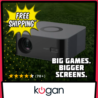 Kogan Smart AI Google TV Projector Product Image