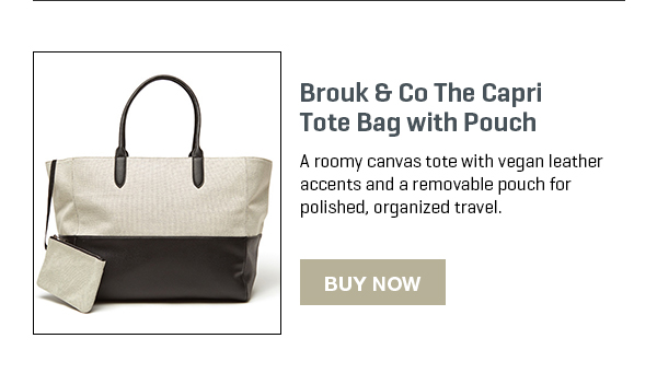 Brouk & Co The Capri Tote Bag with Pouch