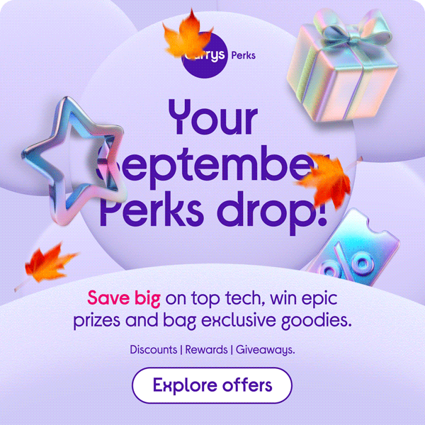 Your September Perks drop.