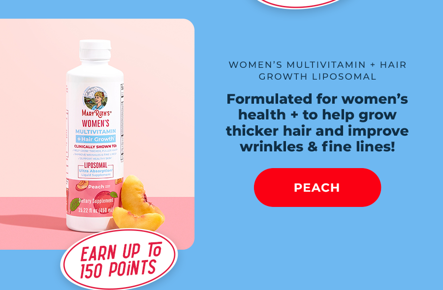 Women’s Multivitamin + Hair Growth Liposomal