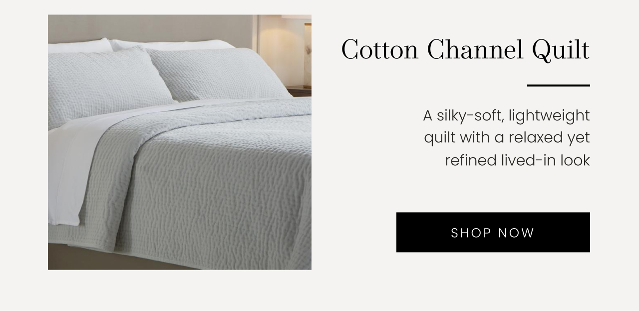 Cotton Channel Quilt | SHOP NOW