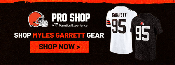 Shop Myles Garrett Gear >