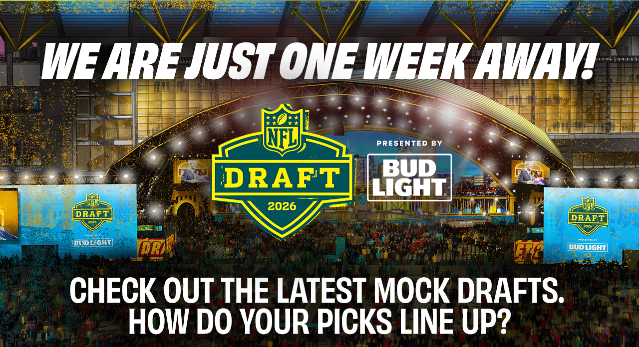 We Are Just One Week Away! NFL Draft 2026.