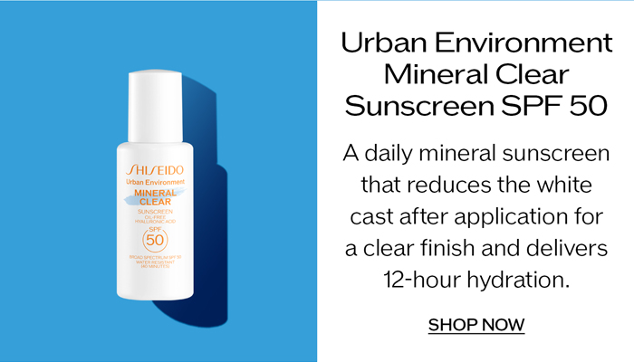 Urban Environment Mineral Clear Sunscreen SPF 50