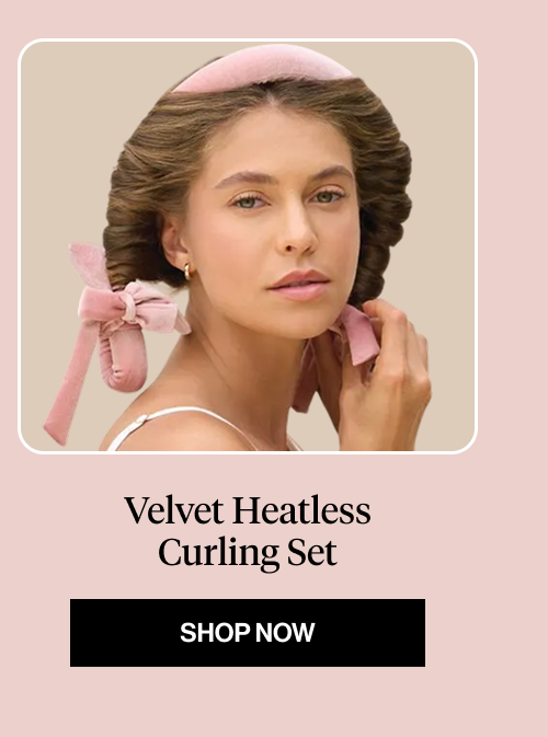 Velvet Heatless Curling Set