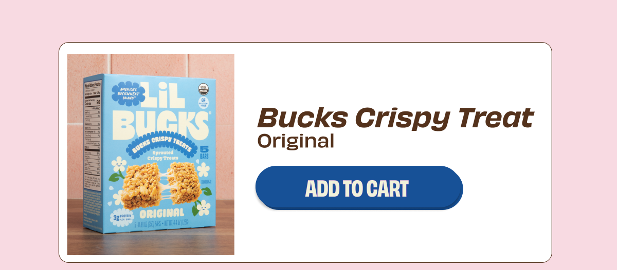 bucks crispy treats original