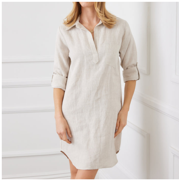 Linen Shirtdress