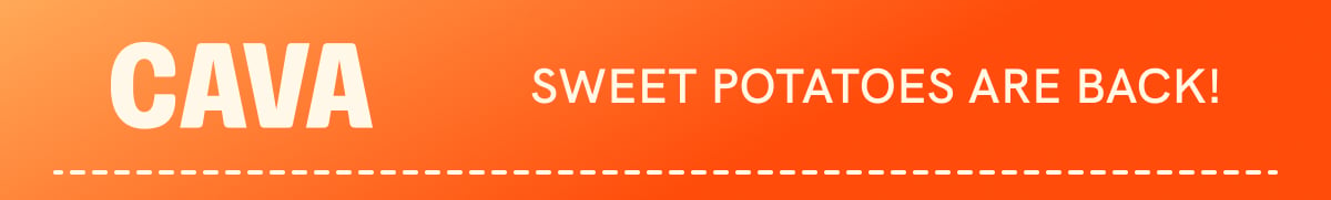 Sweet potatoes are back