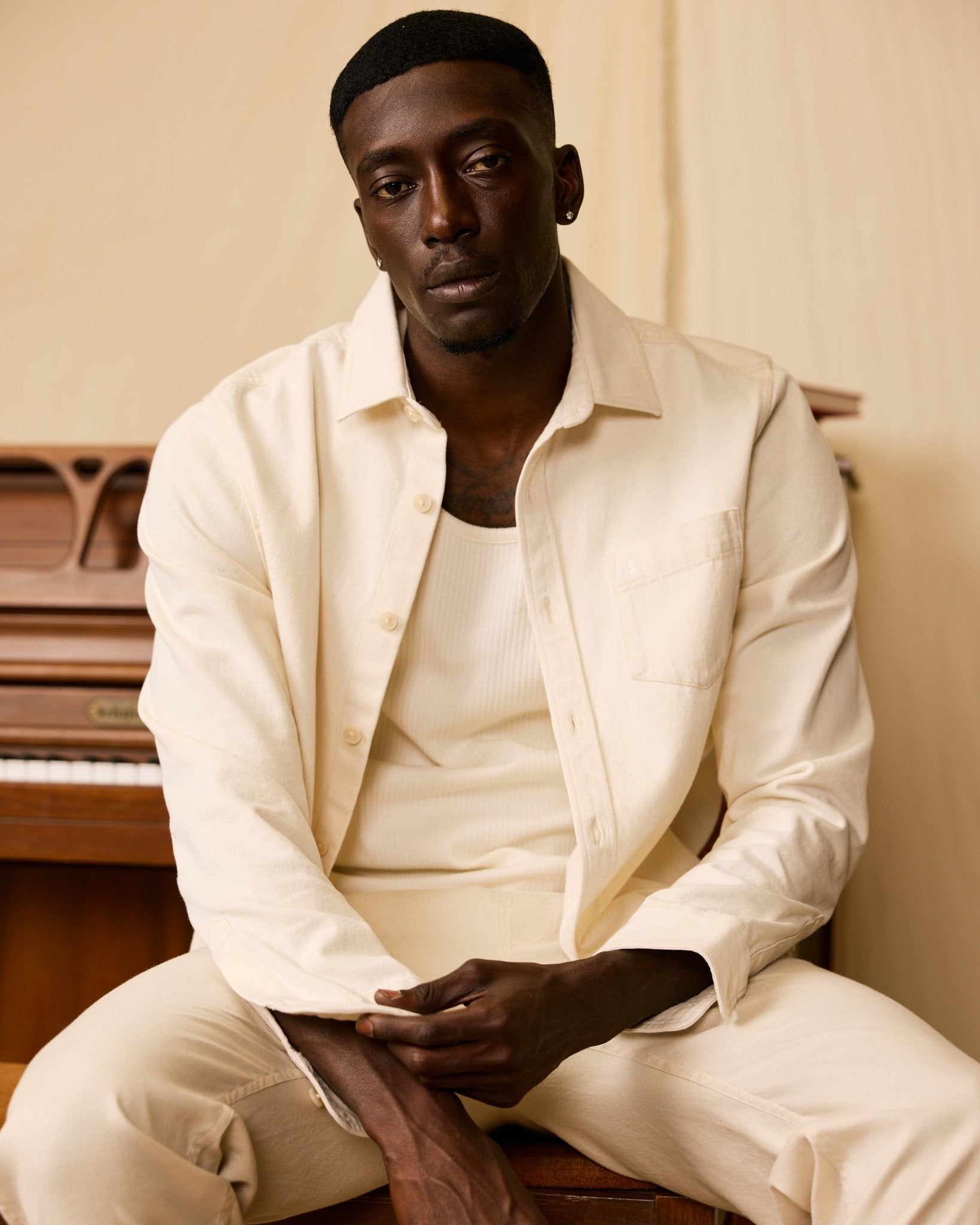 Image of The Cartagena Denim Shirt - Scallop