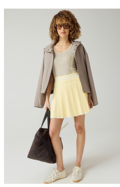 Casey Pleated Skirt
