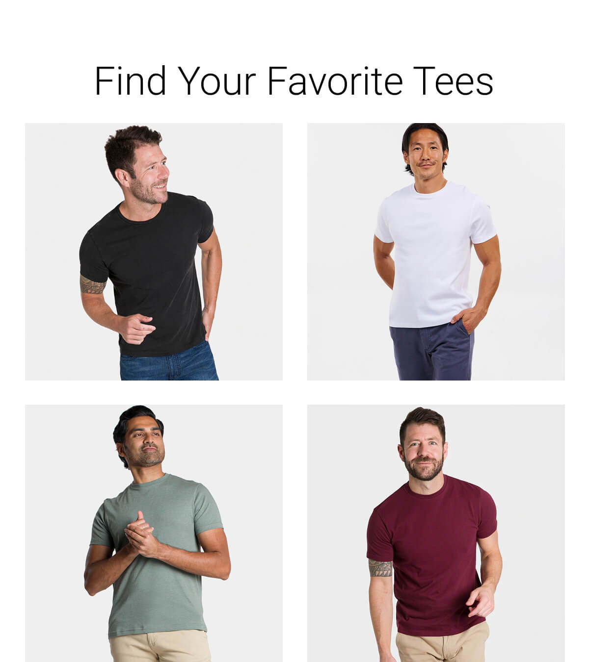 Find Your Favorite Tees