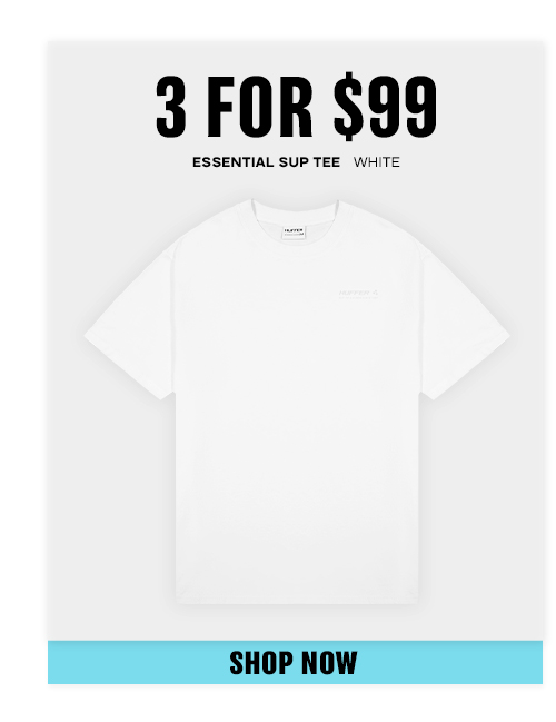 ESSENTIAL SUP TEE WHITE