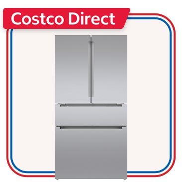 Bosch 800 Series 20.5 Cu. Ft. Counter Depth French 4-Door Bottom Mount Refrigerator with FarmFresh System