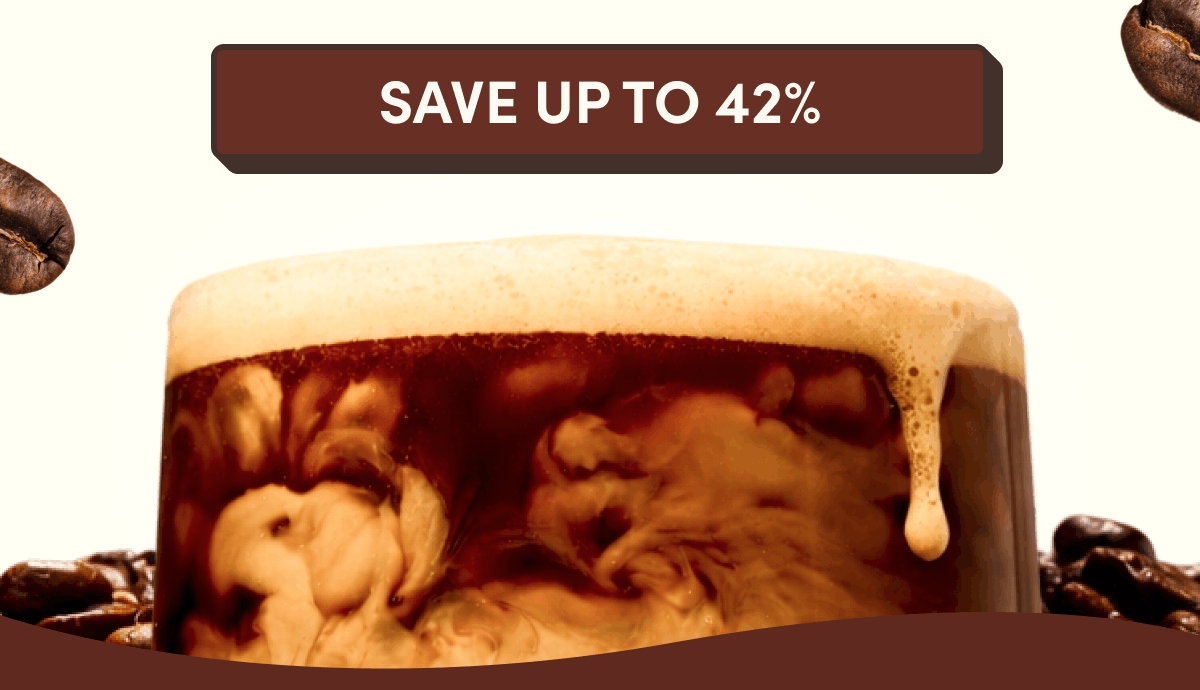 Save Up To 42%