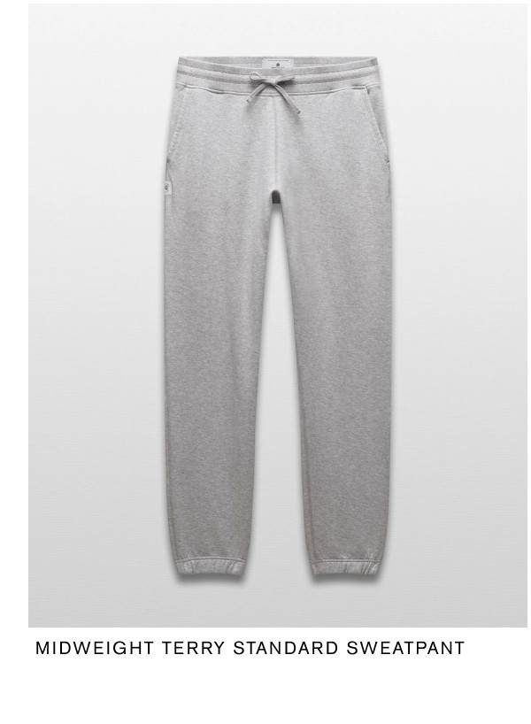 Midweight Terry Standard Sweatpant