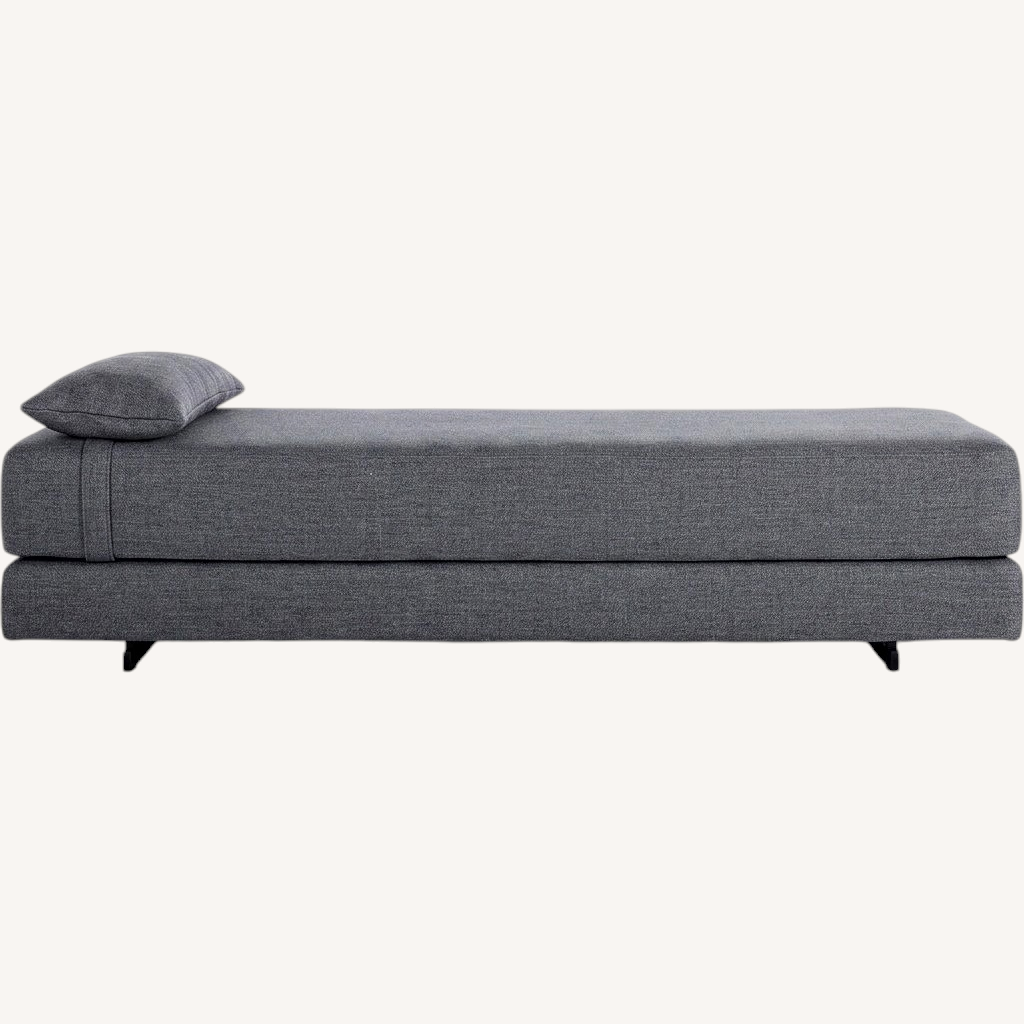 Image of Design Within Reach Dark Gray Fabric Daybed