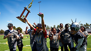Raiders support Special Olympics of Nevada Unified Flag Football Competition