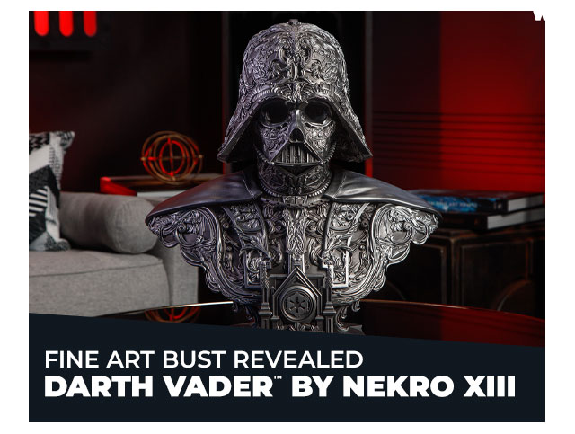 Fine Art Bust Revealed: Darth Vader™ by Nekro XIII